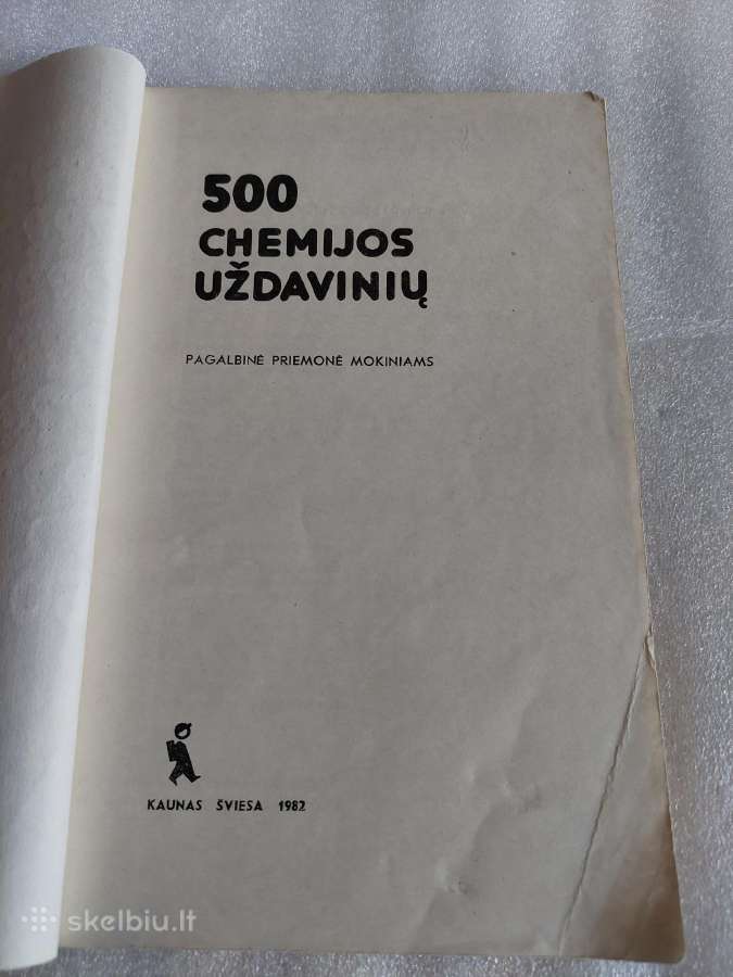 500 chemijos uždavinių - nuotraukos Nr. 2