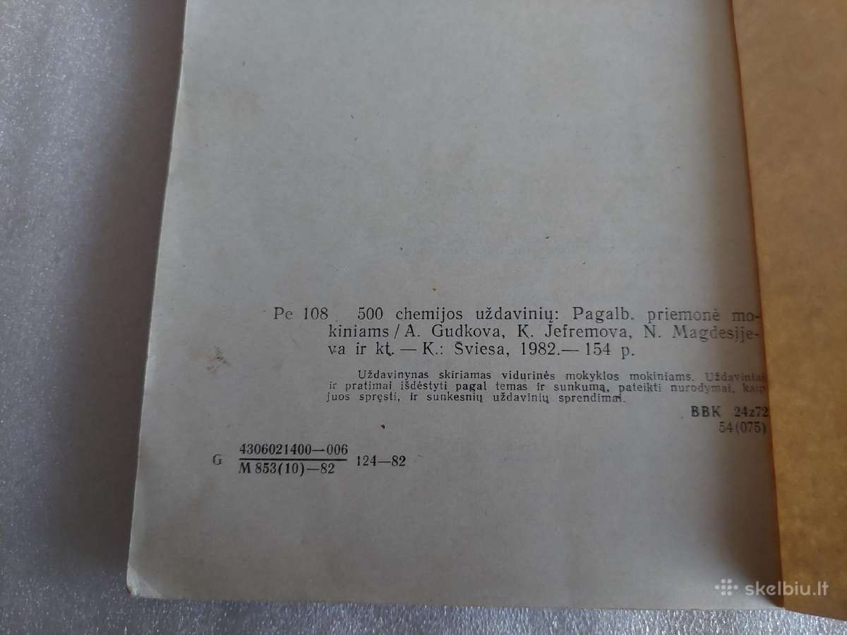 500 chemijos uždavinių - nuotraukos Nr. 6