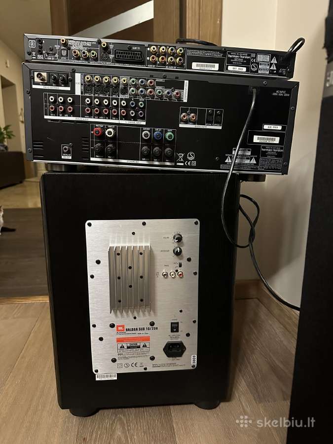 Harman kardon Avr 138 + Jbl 5.1 garso aparatūra - nuotraukos Nr. 3