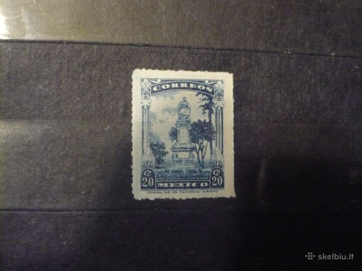 1923 m. Meksikos paminklai, Rouletted Mhn