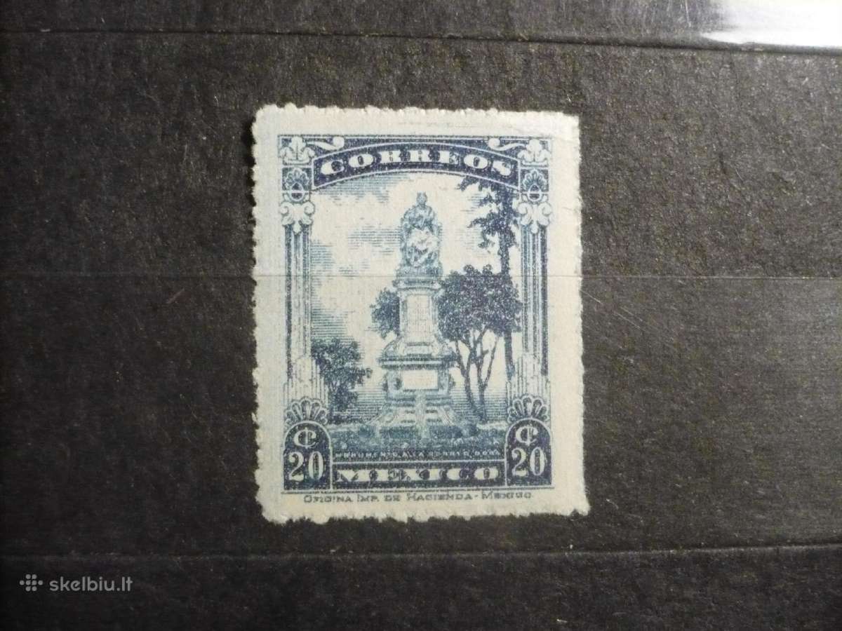 1923 m. Meksikos paminklai, Rouletted Mhn - nuotraukos Nr. 2