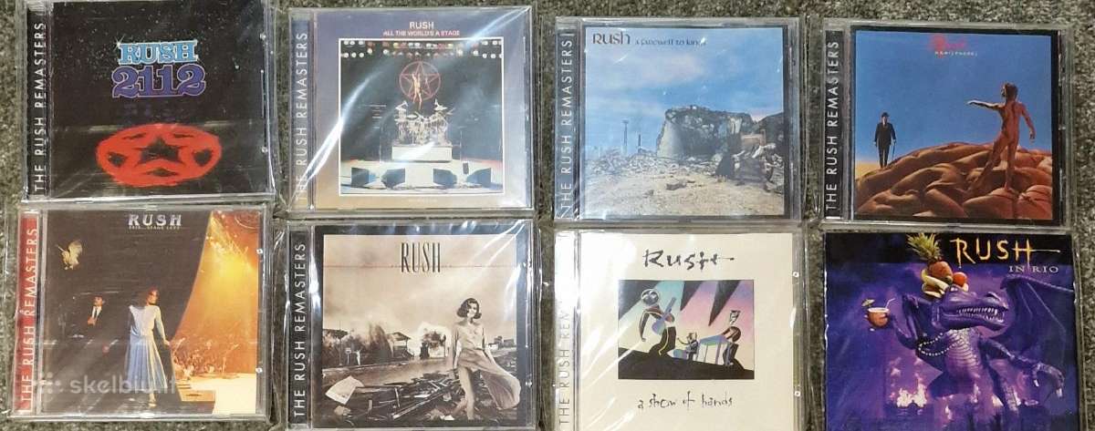 Rush CD setas