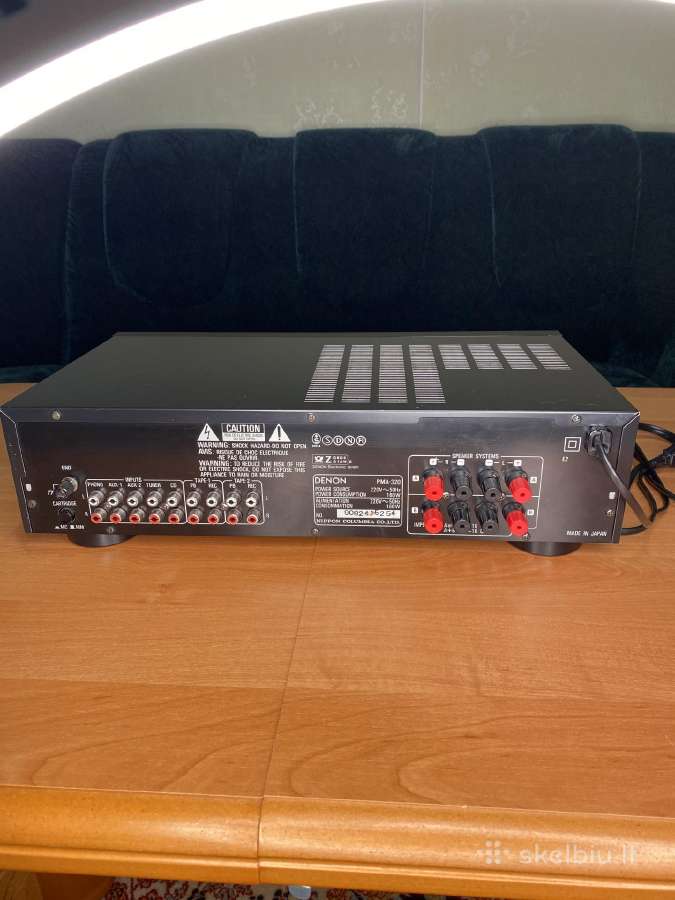 Garso stiprintuvas Denon Pma 320 - nuotraukos Nr. 3