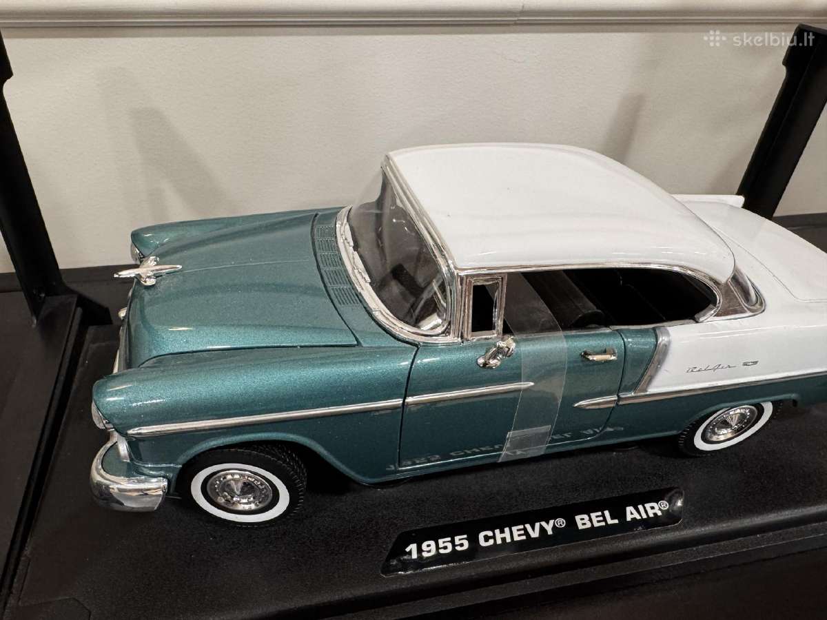 Kolekciniai Modeliukai - Chevy Bel Air 1955 - nuotraukos Nr. 3