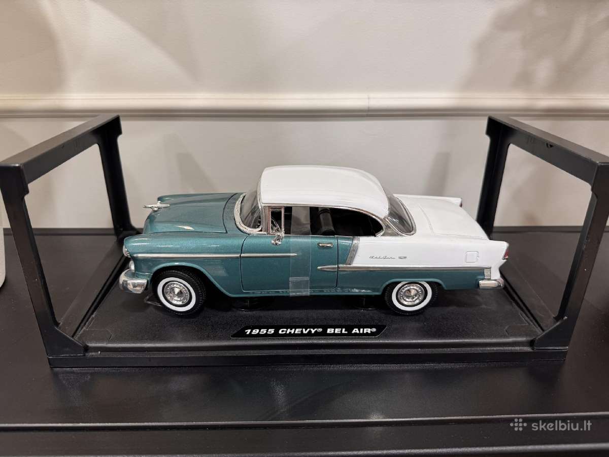Kolekciniai Modeliukai - Chevy Bel Air 1955