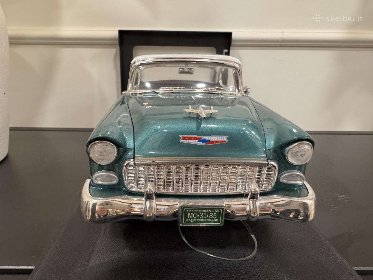 Kolekciniai Modeliukai - Chevy Bel Air 1955 - nuotraukos Nr. 6