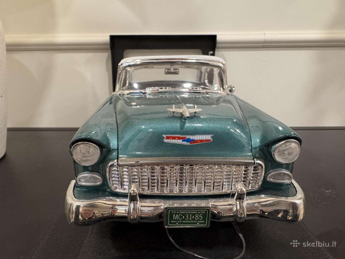 Kolekciniai Modeliukai - Chevy Bel Air 1955 - nuotraukos Nr. 7