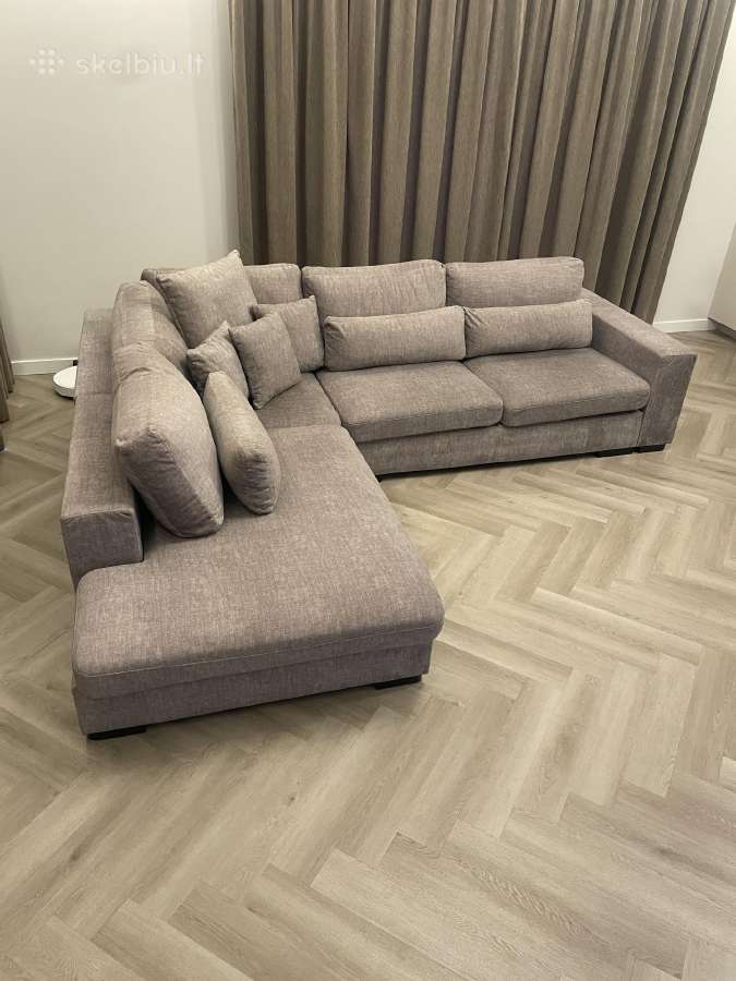 Parduodamas minkštas kampas su miegama dalimi - nuotraukos Nr. 7