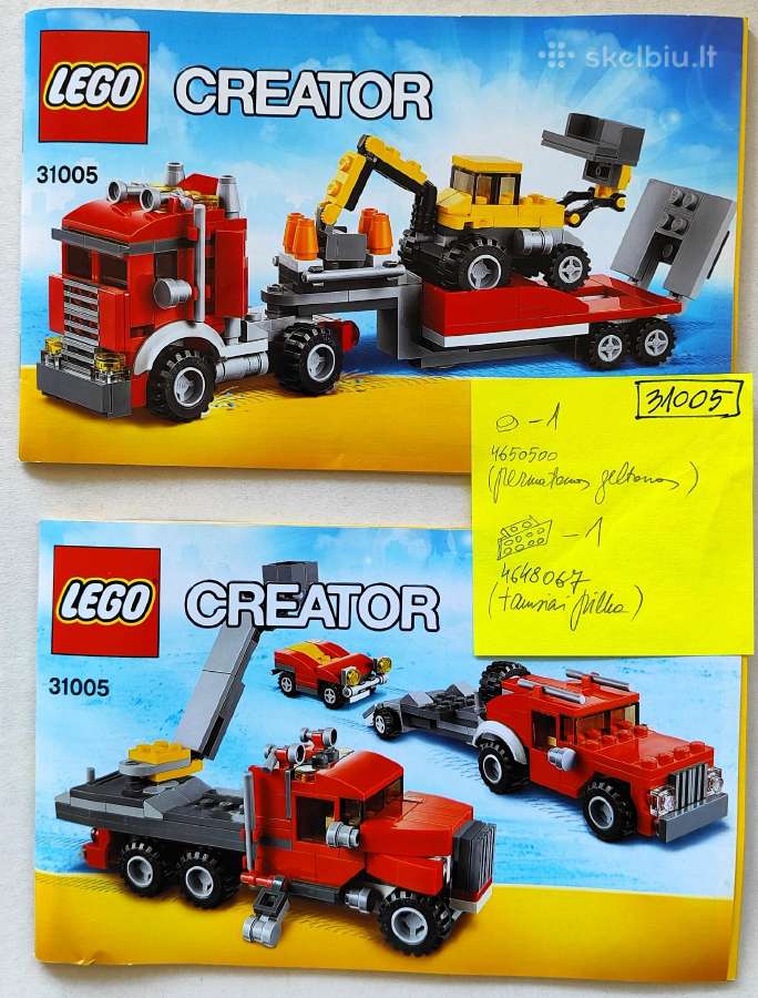 Vilniuje parduodamas Lego Creator 31005 - nuotraukos Nr. 4