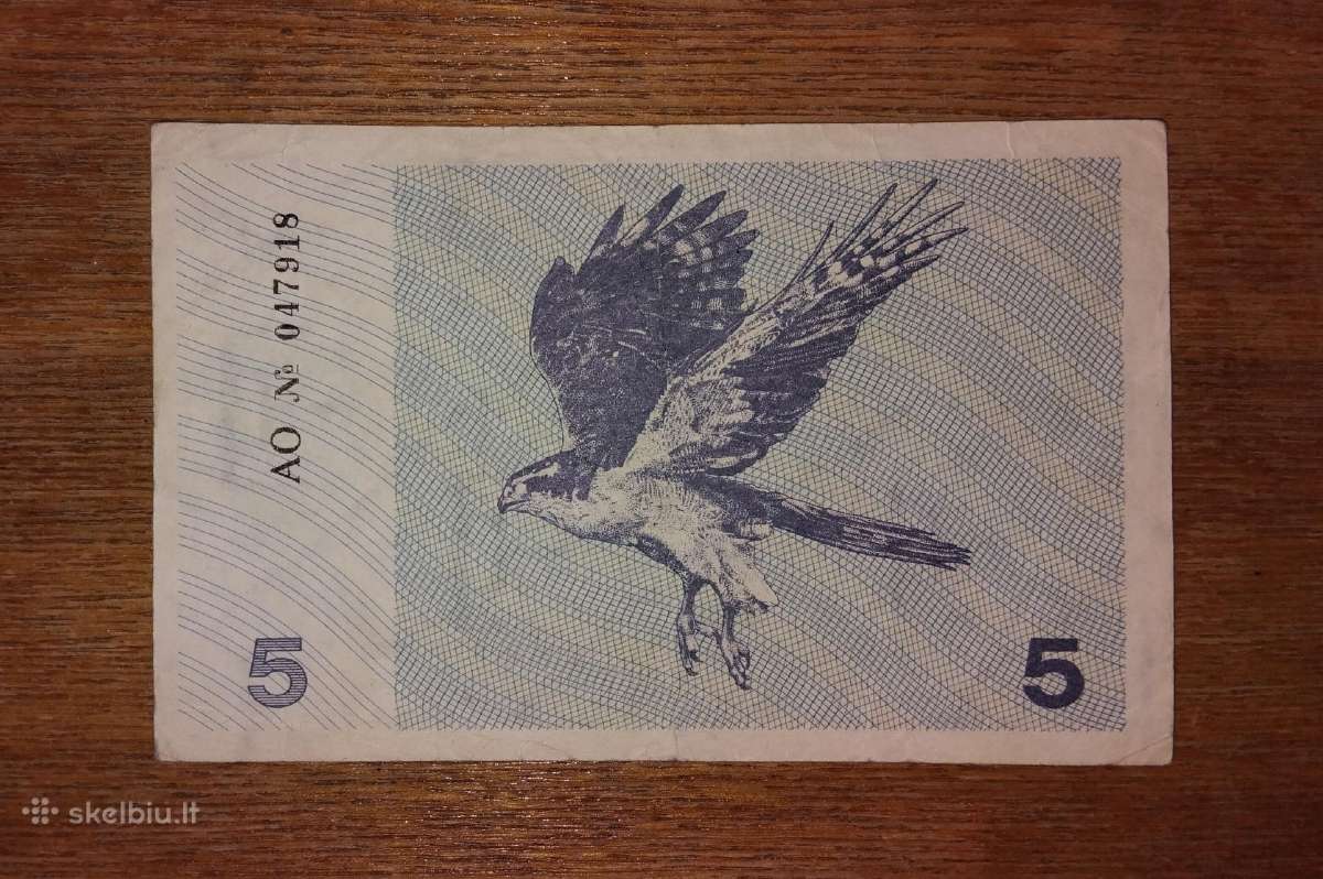 Lietuvos 5 talonu banknotas