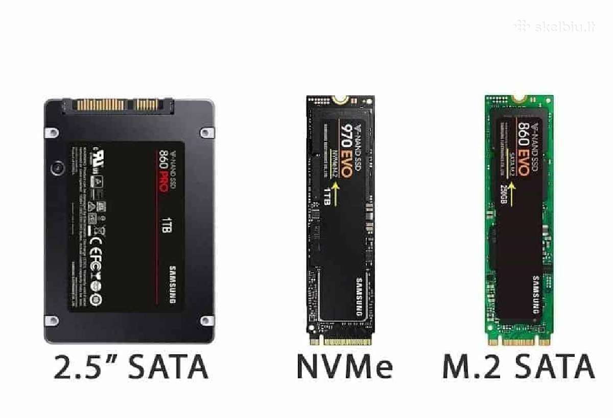 HDD, SSD, M2, Nvme - nuotraukos Nr. 3