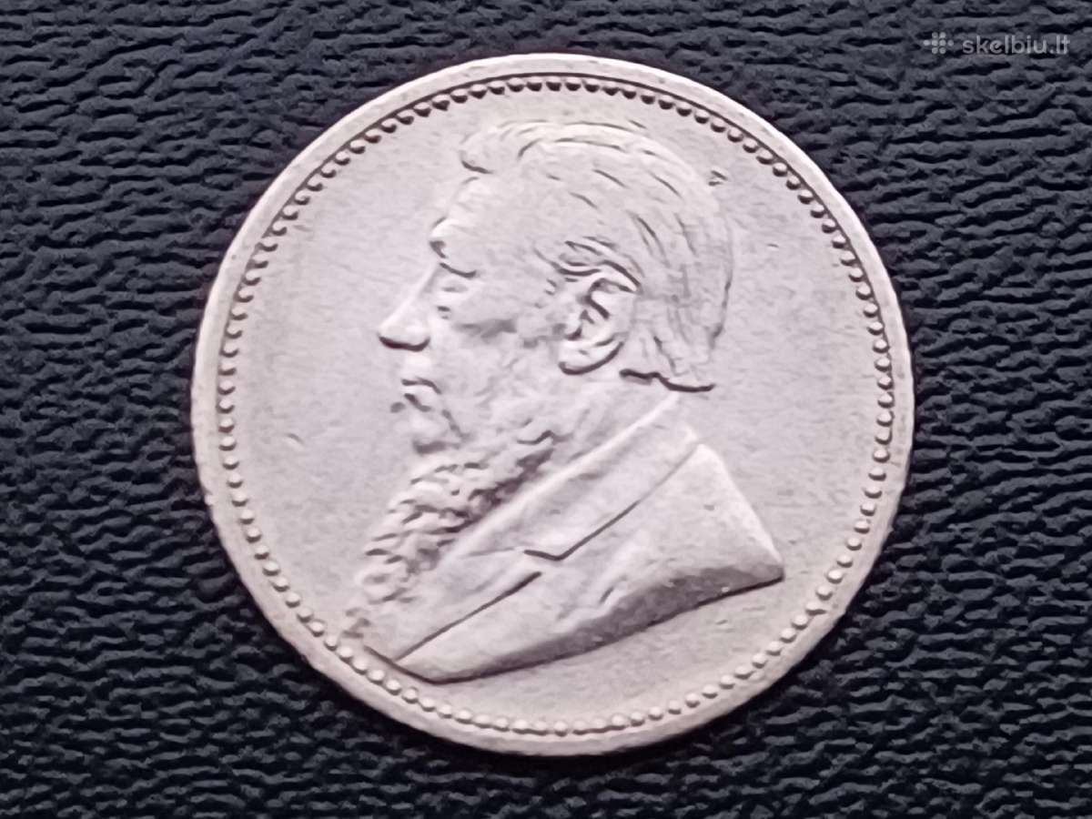 6 pensai 1895m. Pietų Afrika sidabras 925 - nuotraukos Nr. 2