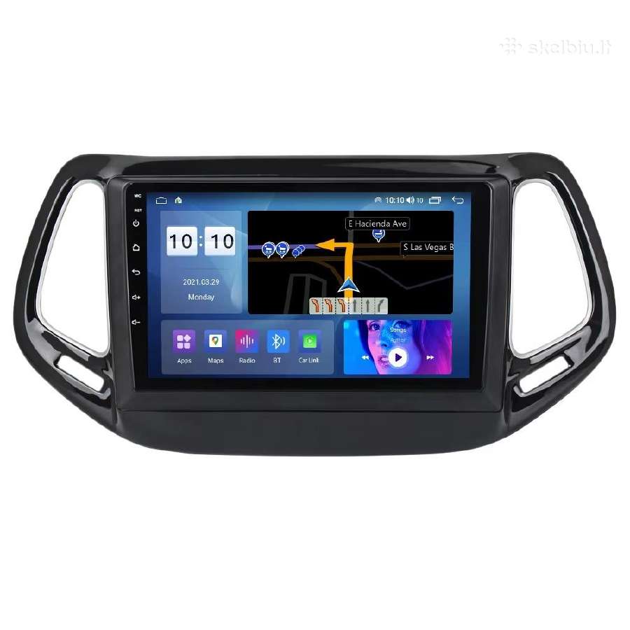 Jeep Compass 2007-2020 android multimedija