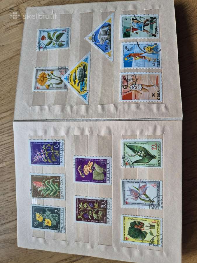 Pašto ženklai (1970-1980 m.) - nuotraukos Nr. 7