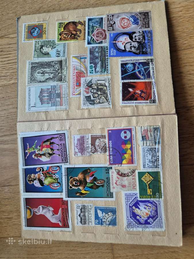 Pašto ženklai (1970-1980 m.) - nuotraukos Nr. 22