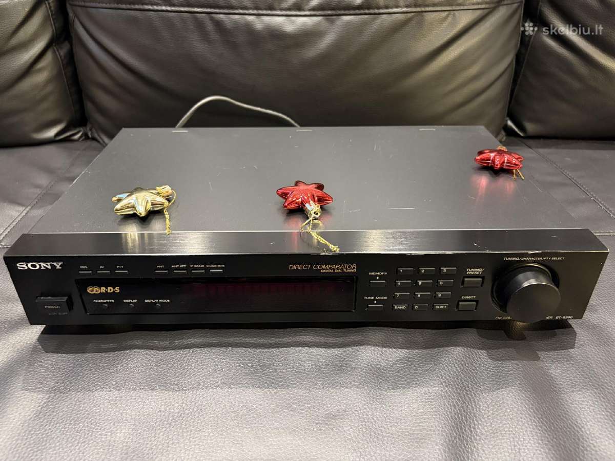 Sony St-s390,fm/am stereo radijo imtuvas - nuotraukos Nr. 2