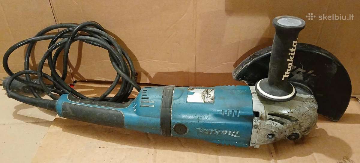 Makita Ga9020 kampinis šlifuoklis 230mm Neveikia