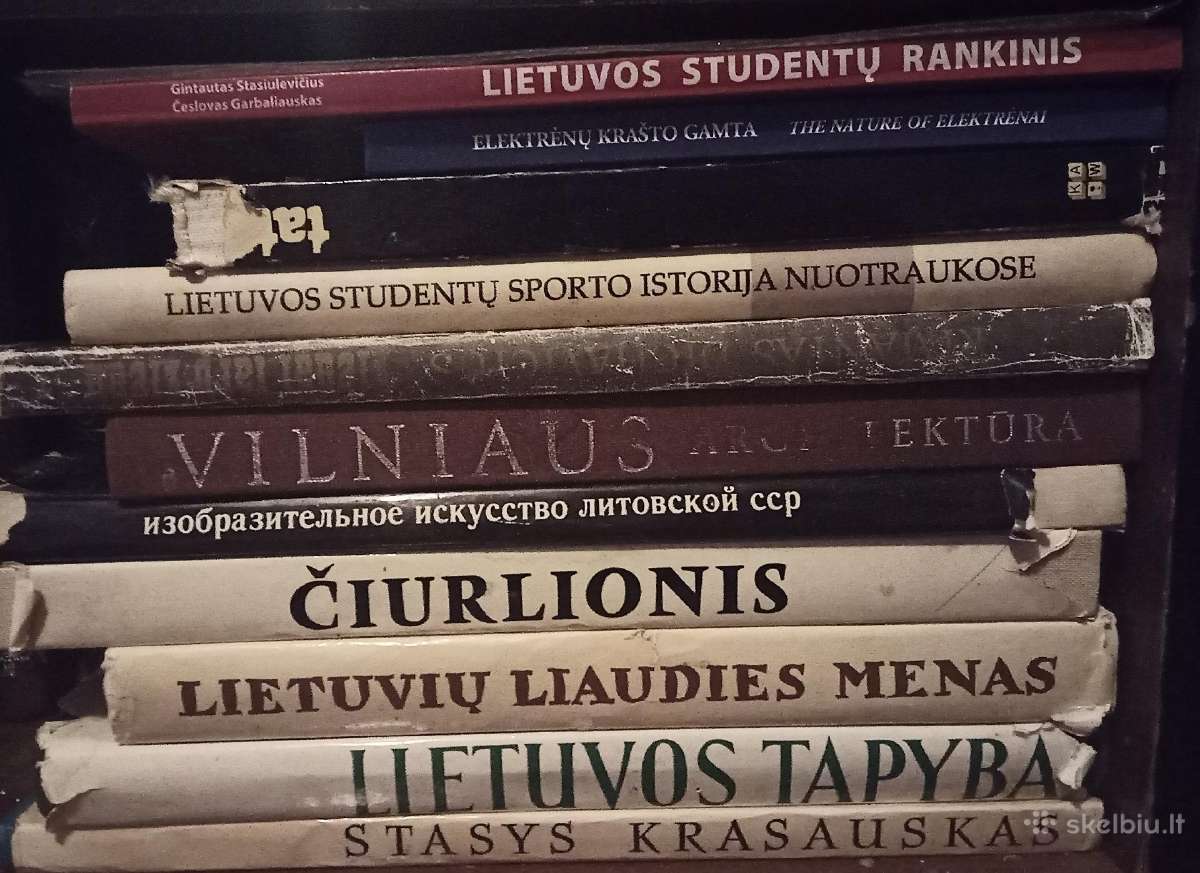Parduodama. 80 Knygų 1970-2005 metų periodo.