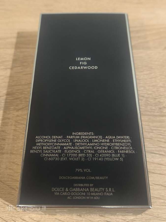 Vyriški kvepalai Dolce & Gabbana - nuotraukos Nr. 6