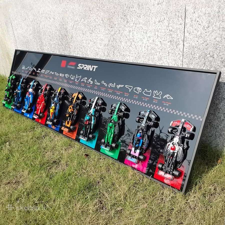 Viral F1 Kolekcinis Šviečiantis Stendas