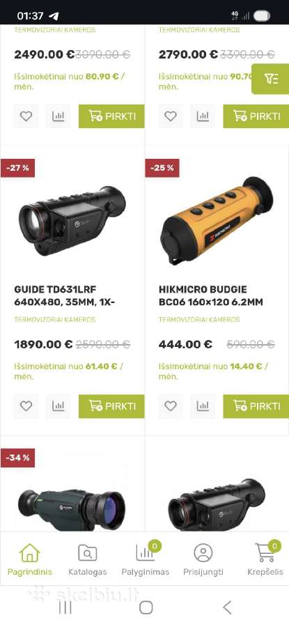 Guide Td631 Lrf - nuotraukos Nr. 7