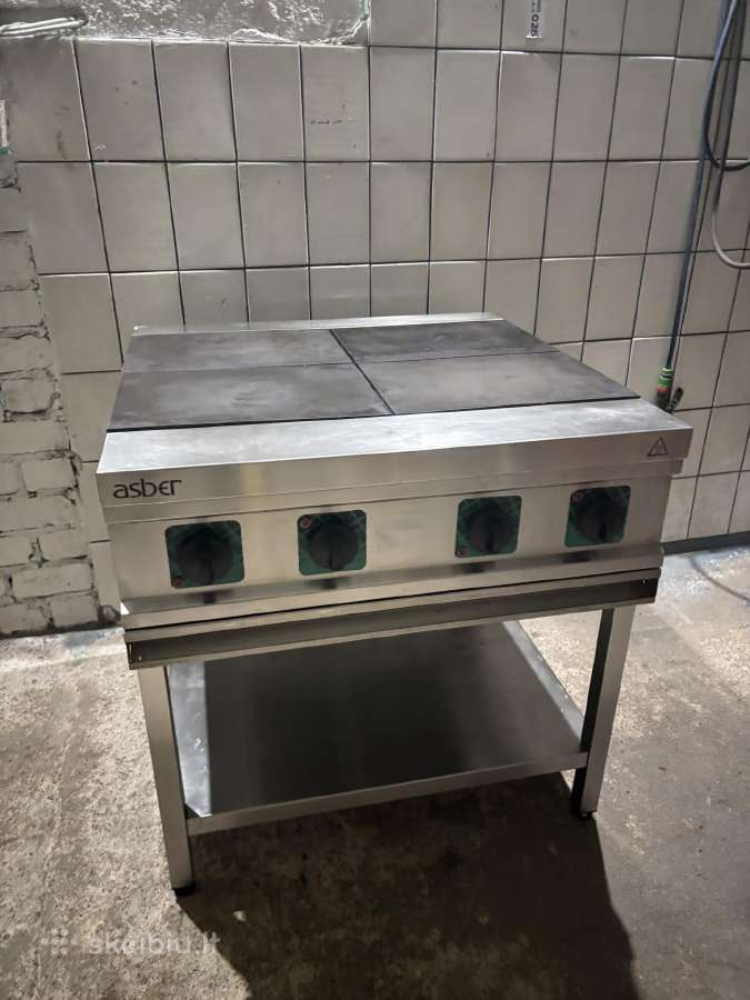 Asber elektrine viryklė