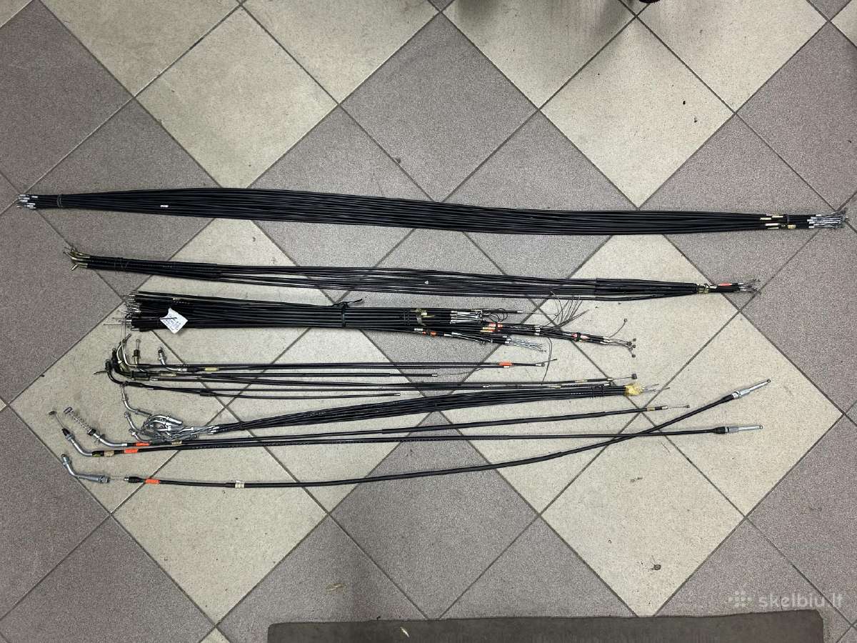 Motorolerio trosai spidometro gazo stabdžių sankab - nuotraukos Nr. 2