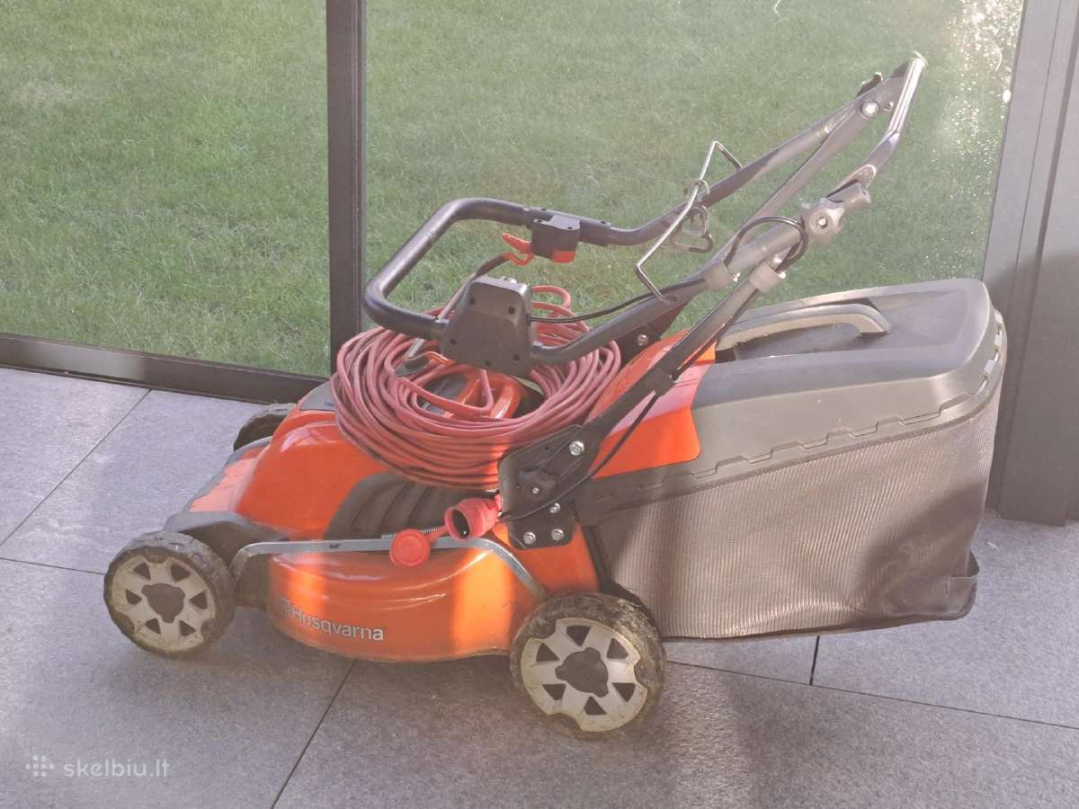 Elektrinė žolepjovė Husgvarna - nuotraukos Nr. 6