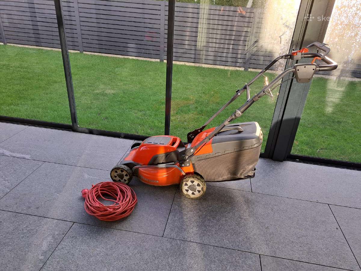 Elektrinė žolepjovė Husgvarna - nuotraukos Nr. 8