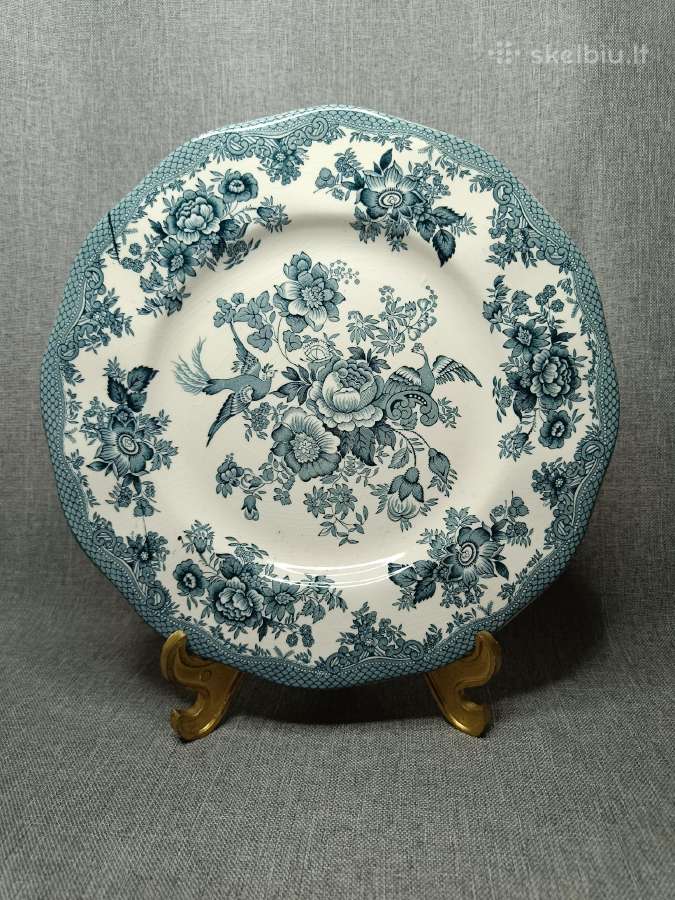 Wedgwood 6 lėkščių rinkinys "Asiatic Pheasants" - nuotraukos Nr. 4