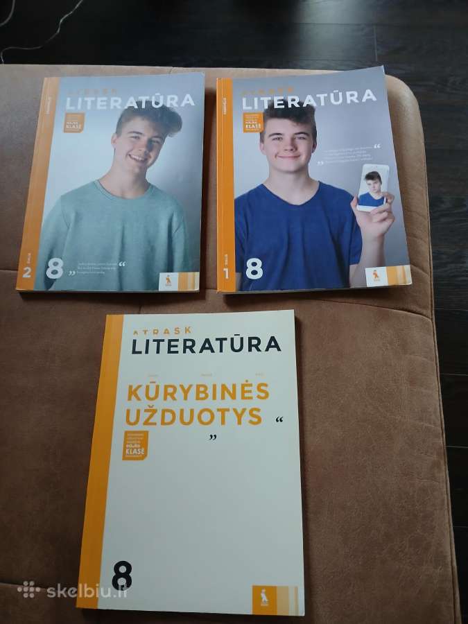 Atrask literatūra 8 klasė 1-2 dalys