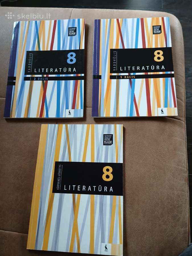 Literatūra. Vadovėlis 8 klasei 1-2 dalys
