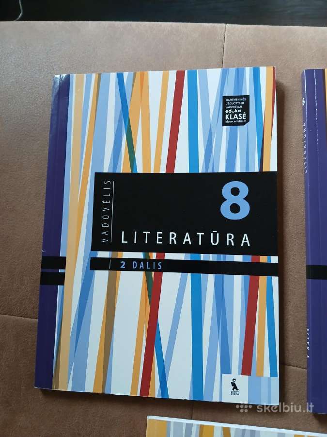 Literatūra. Vadovėlis 8 klasei 1-2 dalys - nuotraukos Nr. 3