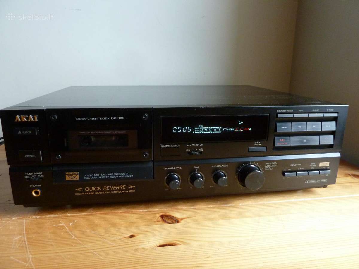 Kasetinis Nakamichi Akai Aiwa Sony JVC Pioneer - nuotraukos Nr. 2