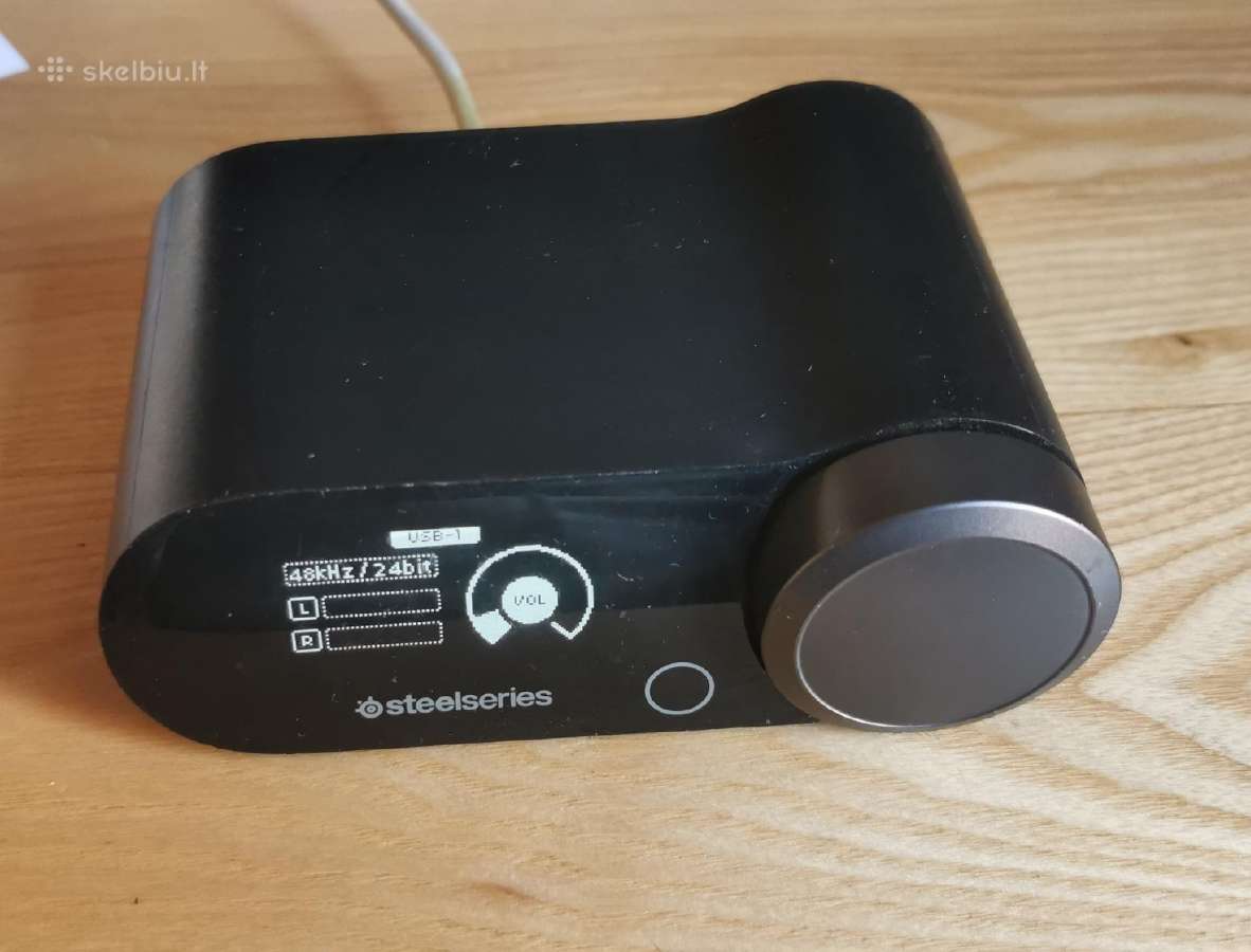 Stotelė ausinių Steelseries base station nova pro
