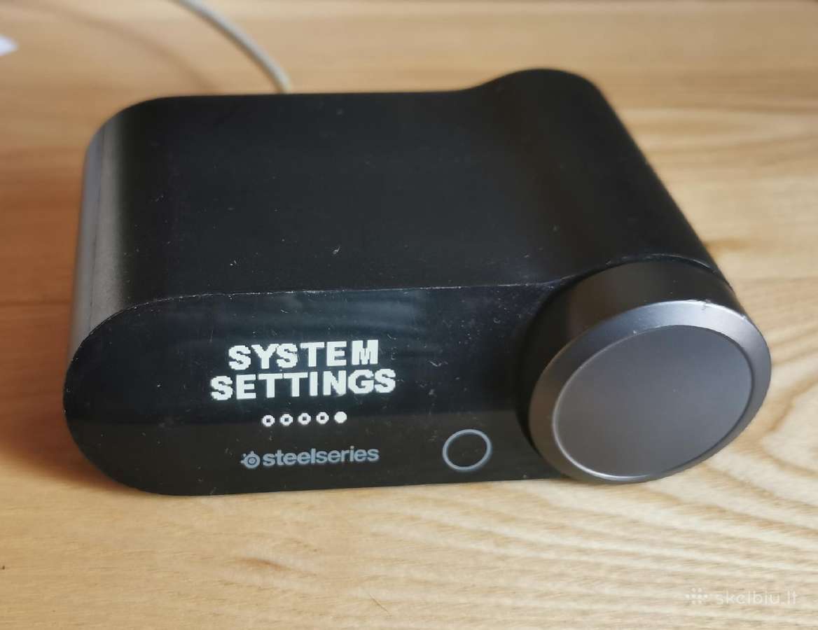 Stotelė ausinių Steelseries base station nova pro - nuotraukos Nr. 3