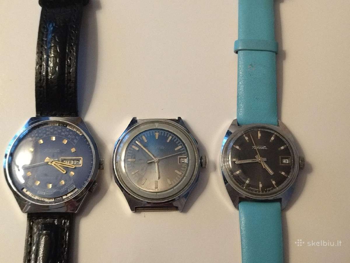 Tarybiniai mechaniniai numeriniai laikrodžiai