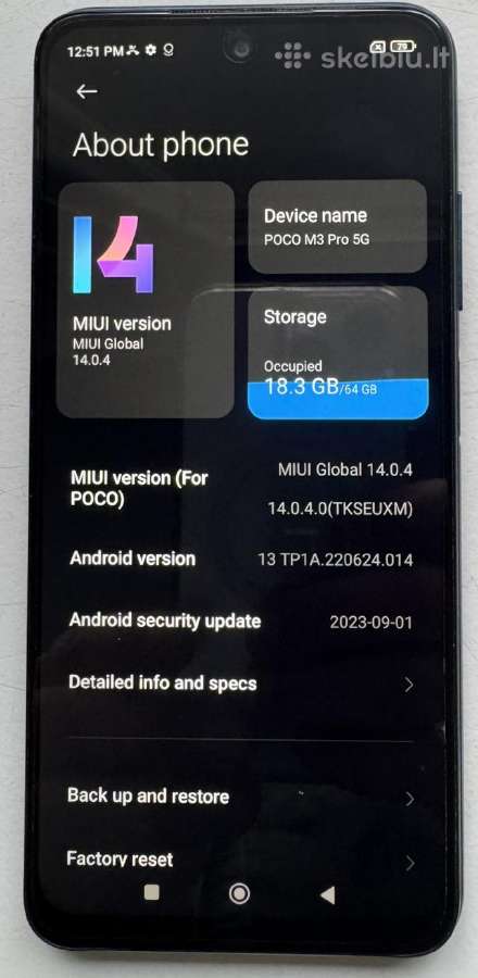 Xiaomi Poco M3 pro 5G