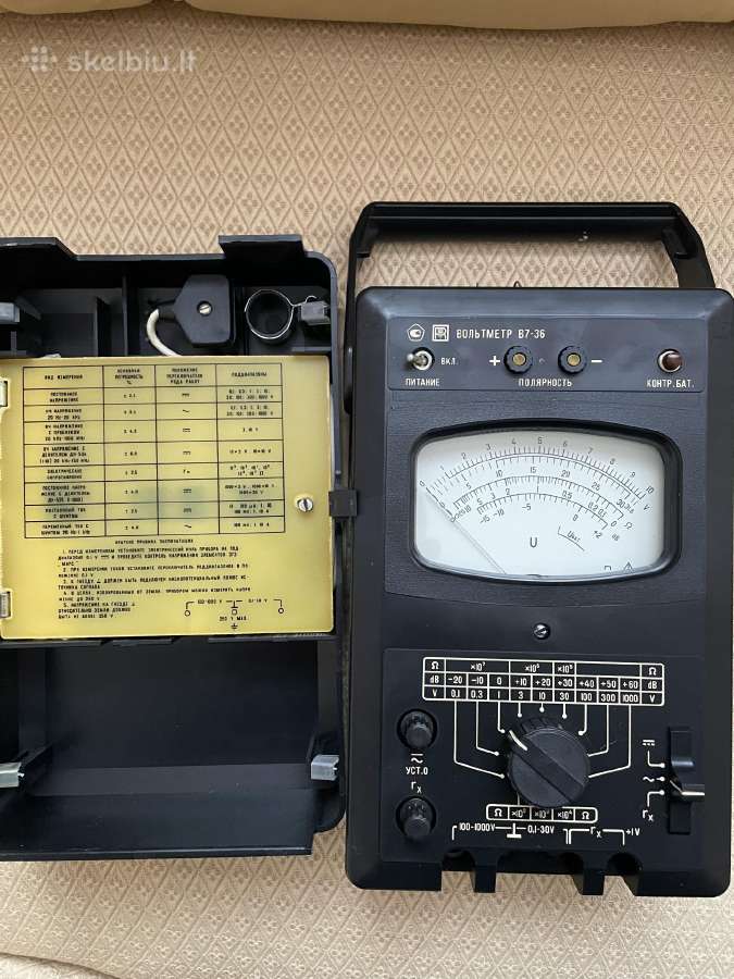 Voltmetras V7-36