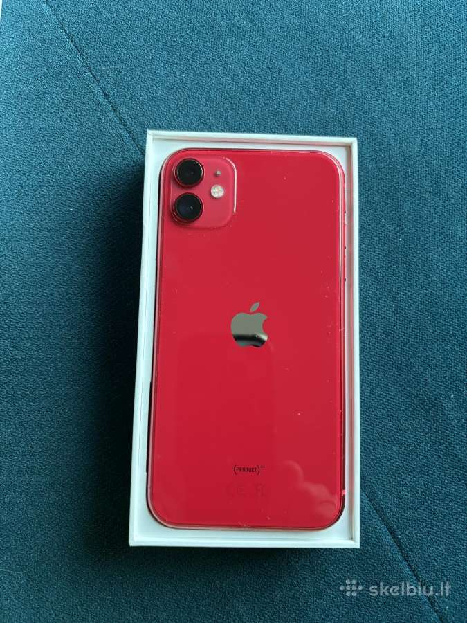iPhone 11, Red, 128gb