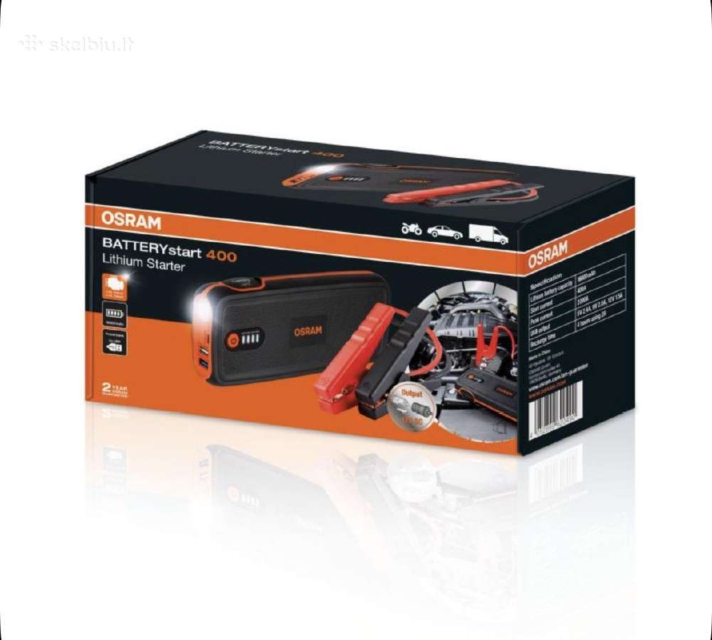 Osram (бустер) Batterystart 400 - nuotraukos Nr. 3