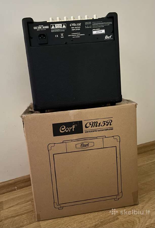 Kubas Elektrinei Gitarai Cort Cm15r Bk+ laidas - nuotraukos Nr. 2