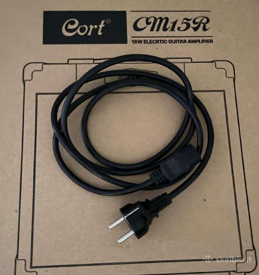 Kubas Elektrinei Gitarai Cort Cm15r Bk+ laidas - nuotraukos Nr. 4