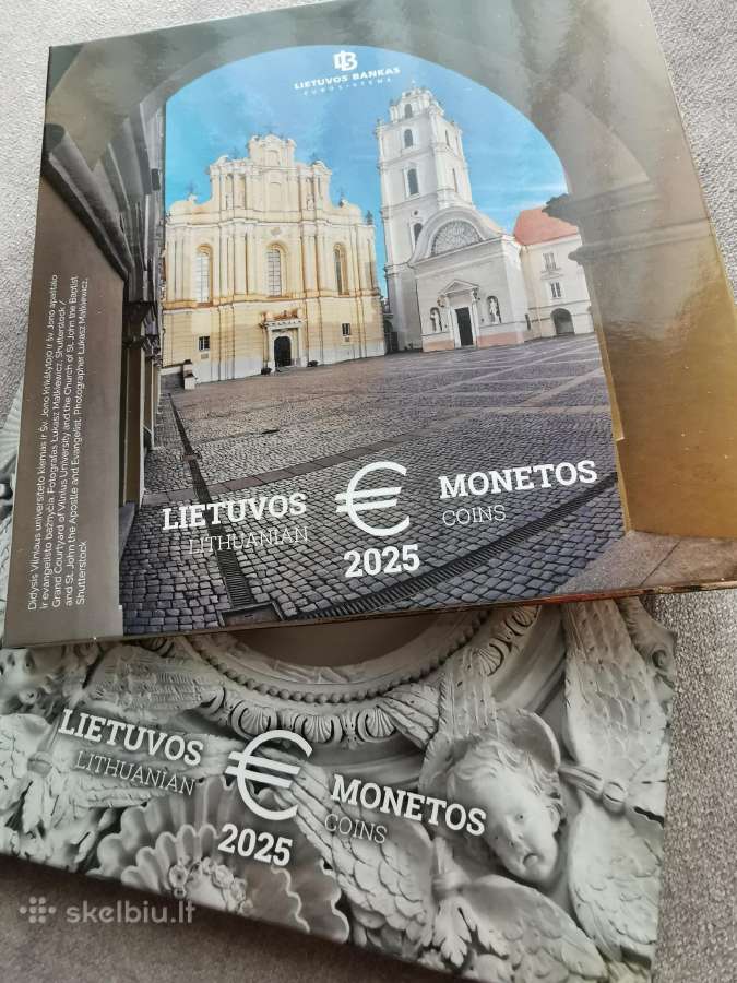 Lietuvos 2025 apyvartinių monetų rinkinys - nuotraukos Nr. 3