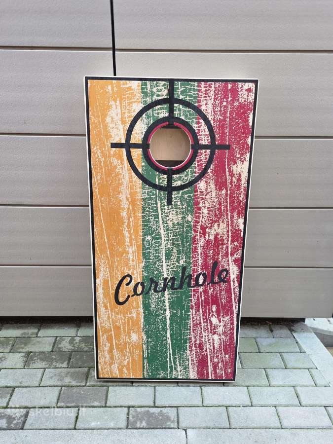 Cornhole Žaidimas su Jūsų pasirinkta spauda - nuotraukos Nr. 19