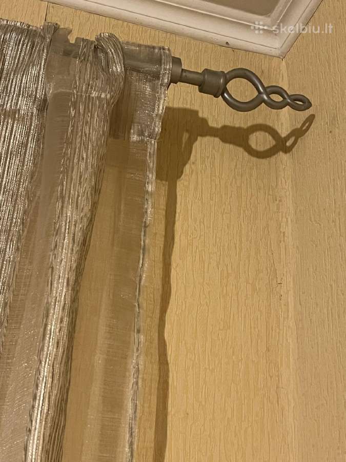 Parduodu užuolaidas su karnyzu - nuotraukos Nr. 2