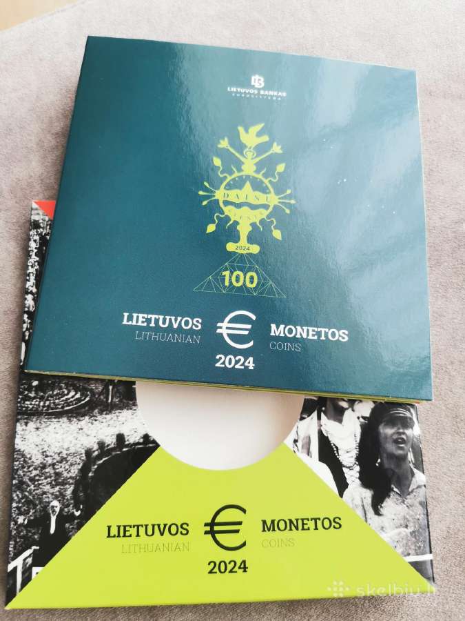 Lietuvos 2024 apyvartinų monetų rinkinys - nuotraukos Nr. 2