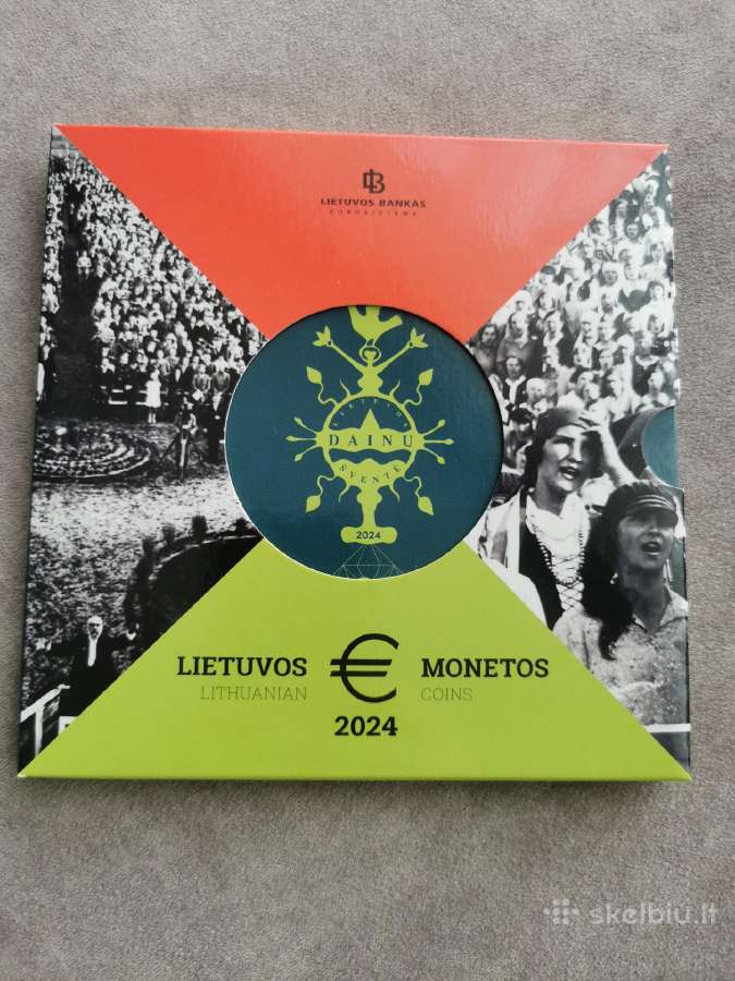 Lietuvos 2024 apyvartinų monetų rinkinys
