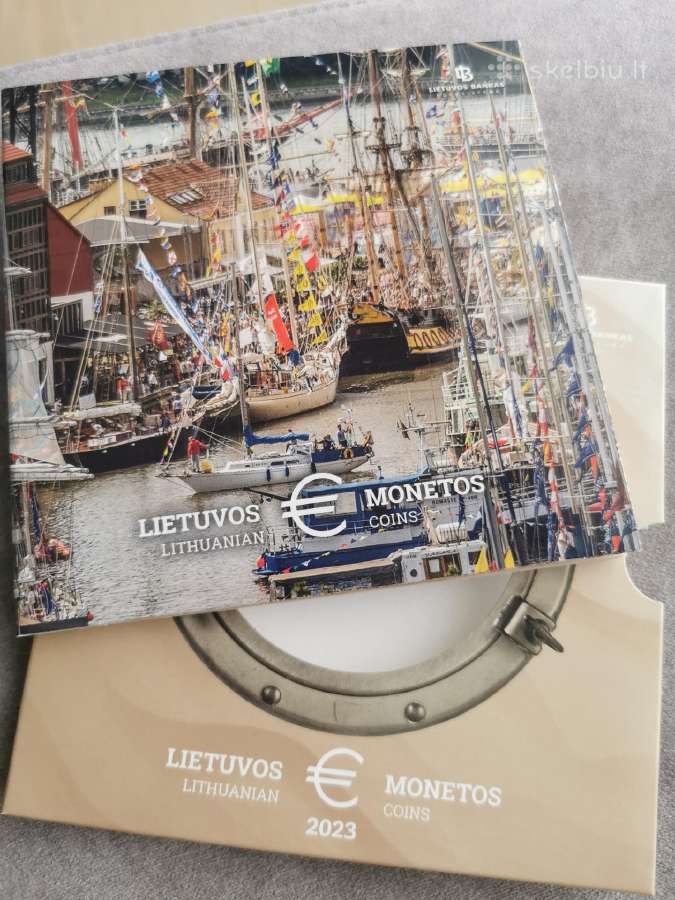 Lietuvos 2023 euro monetų rinkinys - nuotraukos Nr. 2