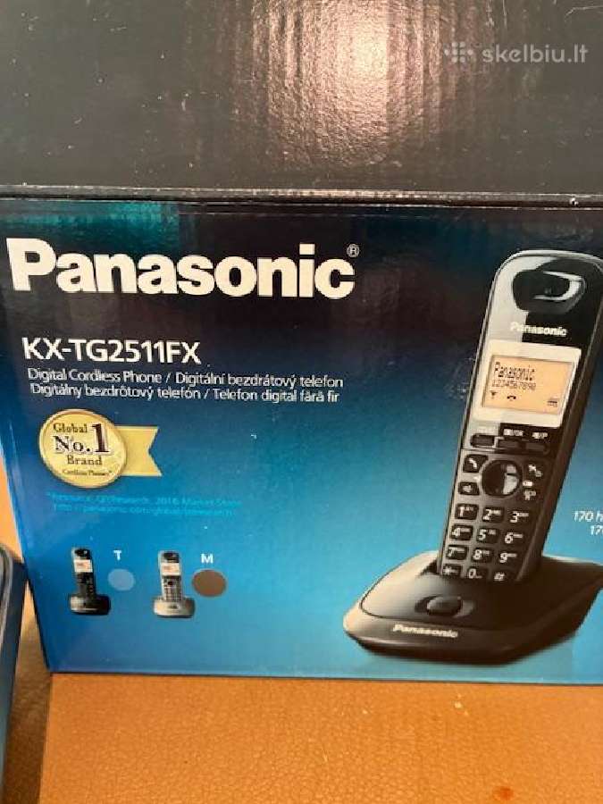 Naujas Belaidis telefonas Panasonic Kx-tg2511fx - nuotraukos Nr. 2